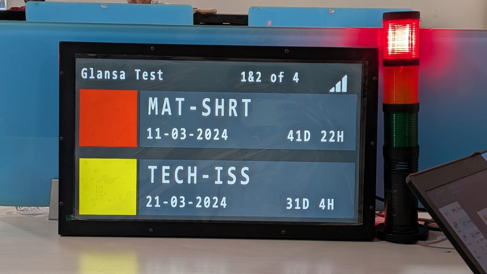 Wireless Andon System